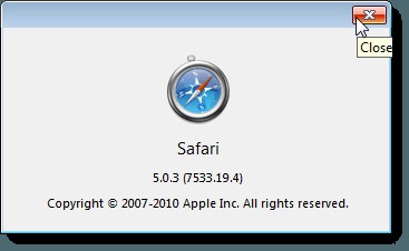 Cập nhật trình duyệt Safari của Apple trên Windows