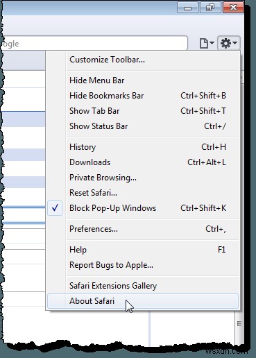 Cập nhật trình duyệt Safari của Apple trên Windows