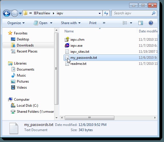 Xem, Sao Lưu và Xóa Mật Khẩu Đã Lưu trong Internet Explorer