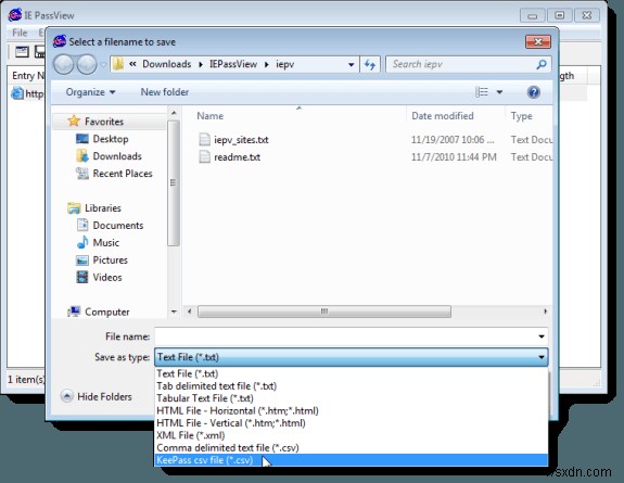 Xem, Sao Lưu và Xóa Mật Khẩu Đã Lưu trong Internet Explorer