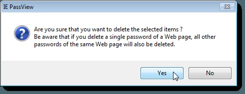 Xem, Sao Lưu và Xóa Mật Khẩu Đã Lưu trong Internet Explorer