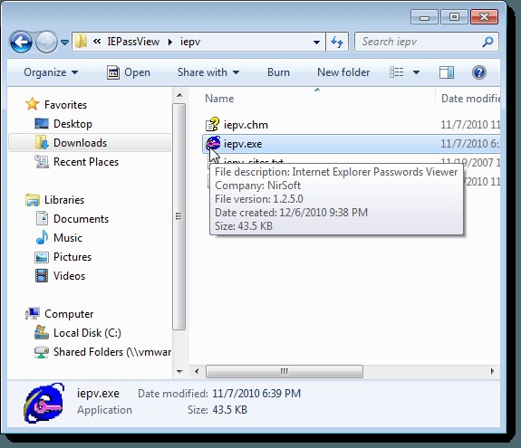 Xem, Sao Lưu và Xóa Mật Khẩu Đã Lưu trong Internet Explorer