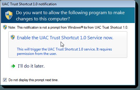 Tắt User Account Control (UAC) cho Ứng Dụng Cụ Thể