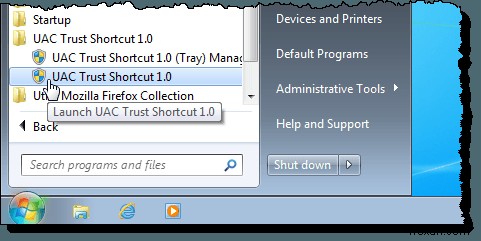 Tắt User Account Control (UAC) cho Ứng Dụng Cụ Thể