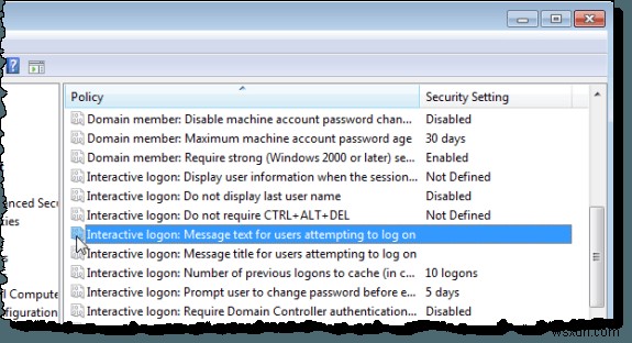 Thêm Thông Báo Vào Màn Hình Đăng Nhập Cho Người Dùng Trong Windows 7/8/10