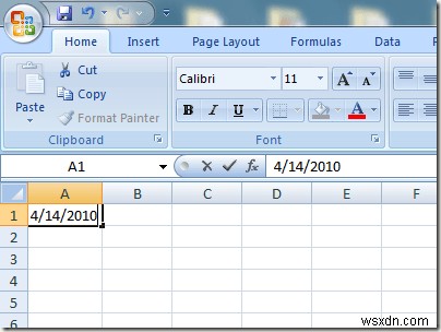 Nhanh Chóng Thêm Dấu Thời Gian Vào Worksheet Excel