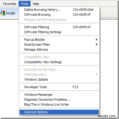 Vô Hiệu Hóa Meta Refresh Trong Internet Explorer
