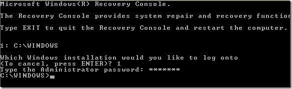 Cách Sửa MBR Trong Windows XP và Vista