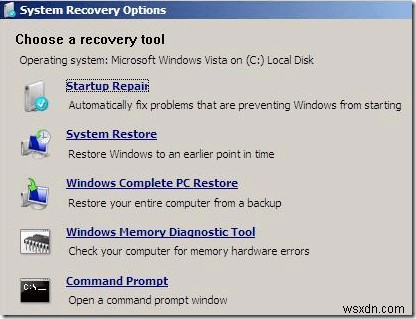 Cách Sửa MBR Trong Windows XP và Vista