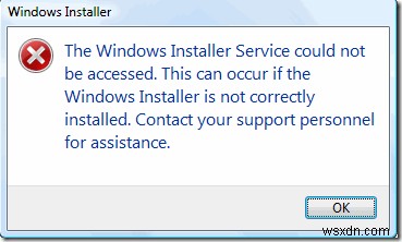 Cách Sửa Lỗi “Dịch Vụ Windows Installer Không Thể Truy Cập”