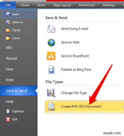 Cách Chuyển Đổi Tài Liệu Word Sang PDF