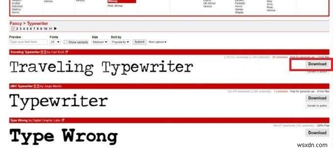 Cách Thêm Font Mới Vào Microsoft Word