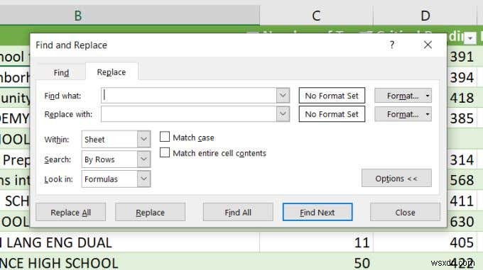Cách Tìm Kiếm Trong Excel