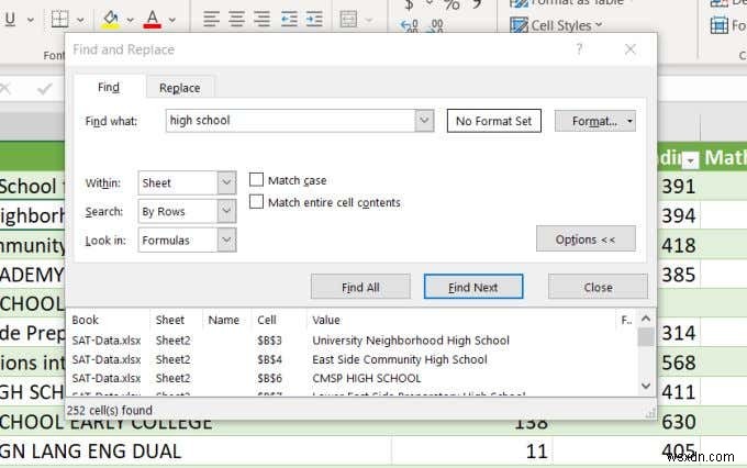 Cách Tìm Kiếm Trong Excel