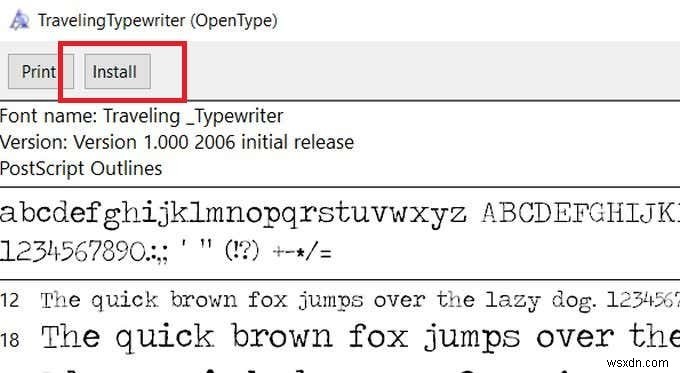 Cách Thêm Font Mới Vào Microsoft Word