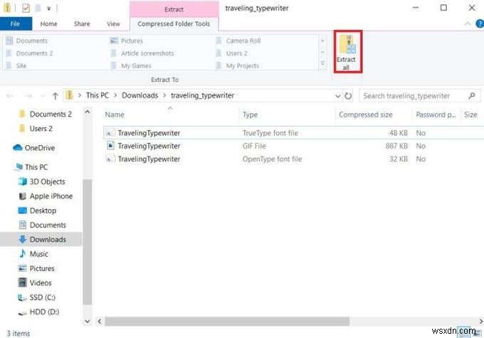 Cách Thêm Font Mới Vào Microsoft Word