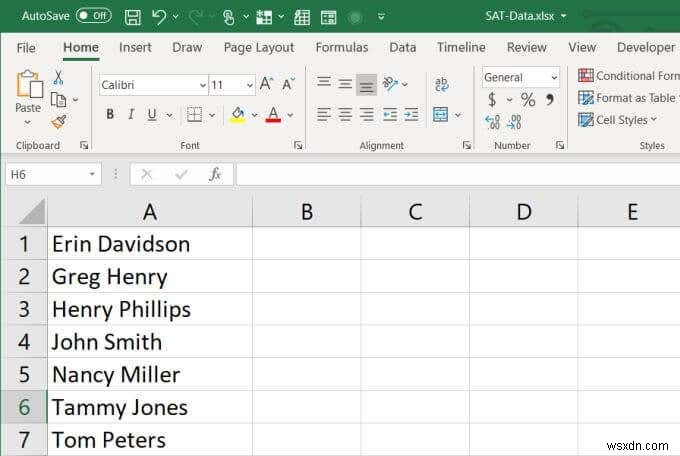 Cách Sắp Xếp Theo Thứ Tự Bảng Chữ Cái (Alphabetize) Trong Excel
