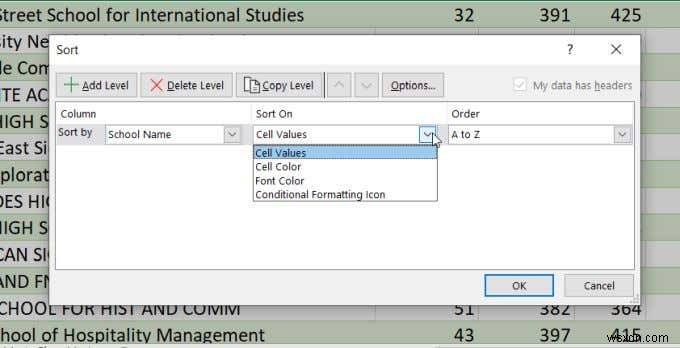 Cách Sắp Xếp Theo Thứ Tự Bảng Chữ Cái (Alphabetize) Trong Excel