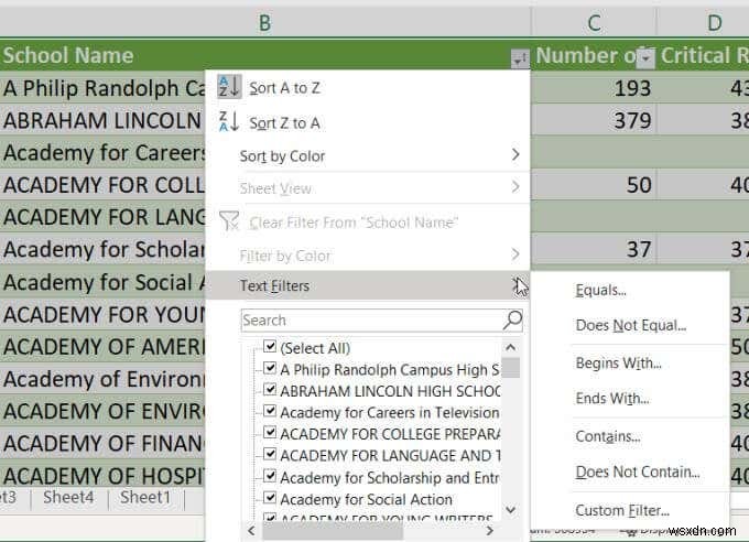 Cách Sắp Xếp Theo Thứ Tự Bảng Chữ Cái (Alphabetize) Trong Excel