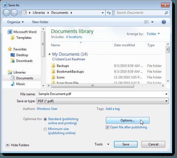 Cách Tạo Tài Liệu PDF Trong Microsoft Office