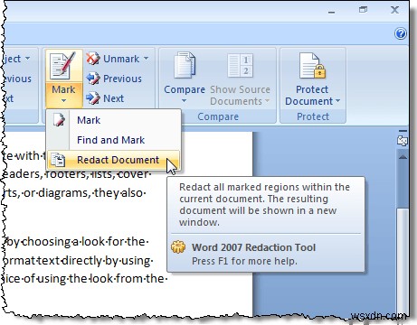 Ẩn Dữ Liệu Mật Trong Tài Liệu Word 2007/2010