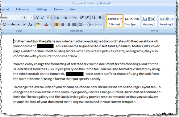 Ẩn Dữ Liệu Mật Trong Tài Liệu Word 2007/2010