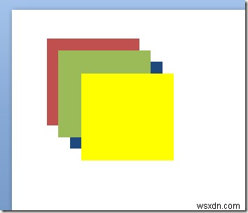 Cách xếp chồng đối tượng trong bài thuyết trình PowerPoint