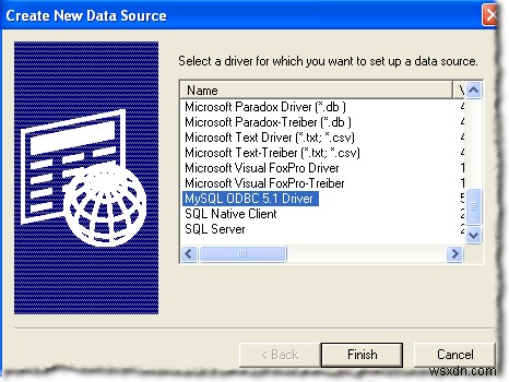 Kết nối Excel với MySQL