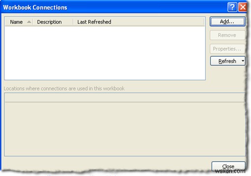 Kết nối Excel với MySQL