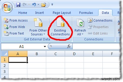 Kết nối Excel với MySQL