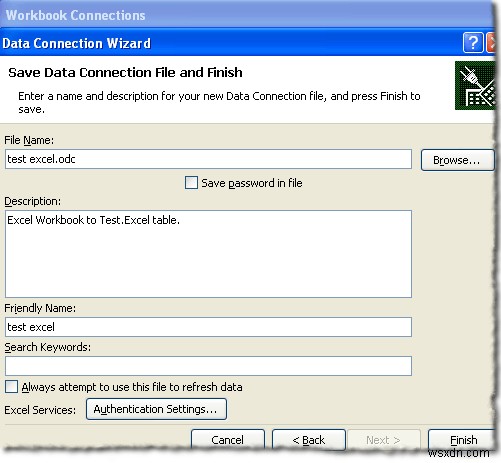 Kết nối Excel với MySQL