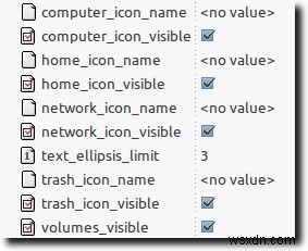 Hiển thị và ẩn biểu tượng Desktop trong GNOME Linux