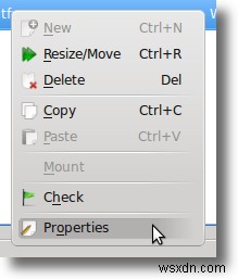 Chỉnh sửa phân vùng với KDE Partition Manager