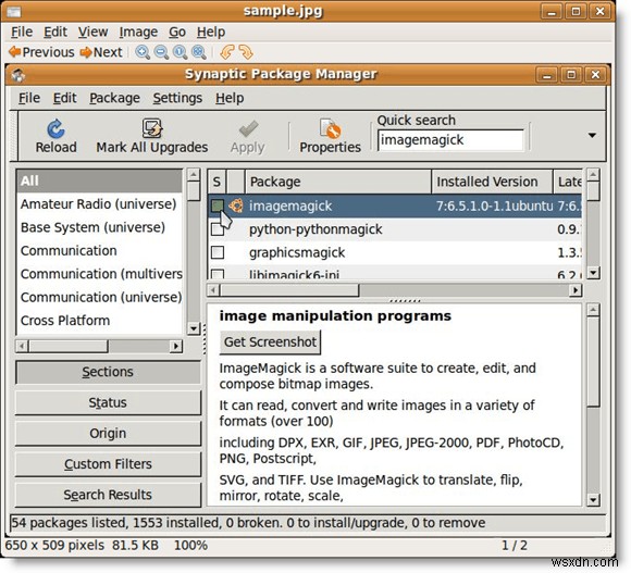 Chuyển đổi định dạng ảnh qua dòng lệnh trong Ubuntu