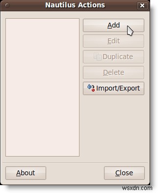 Thêm phím tắt vào menu chuột phải (Context Menu) trong Ubuntu