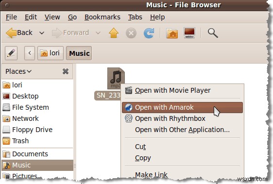 Thêm phím tắt vào menu chuột phải (Context Menu) trong Ubuntu