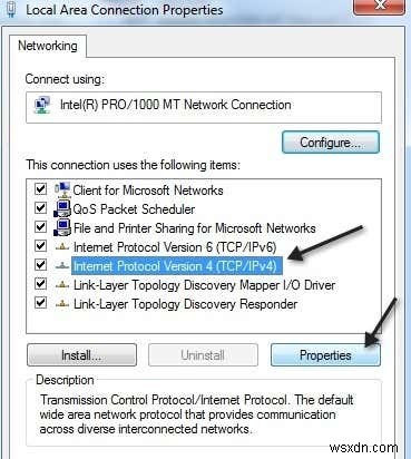 Buộc Windows 7 dùng kết nối có dây thay vì WiFi