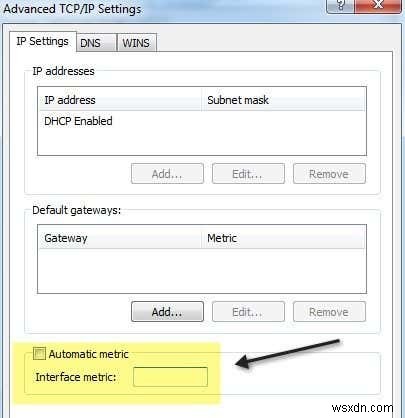 Buộc Windows 7 dùng kết nối có dây thay vì WiFi