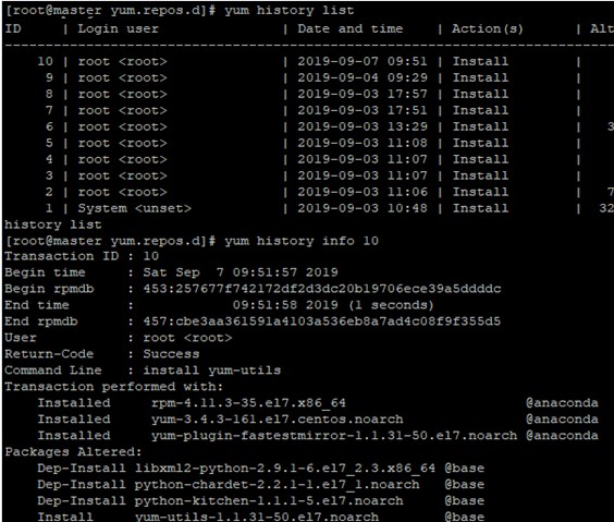 Sử dụng trình quản lý gói YUM trên CentOS và RHEL