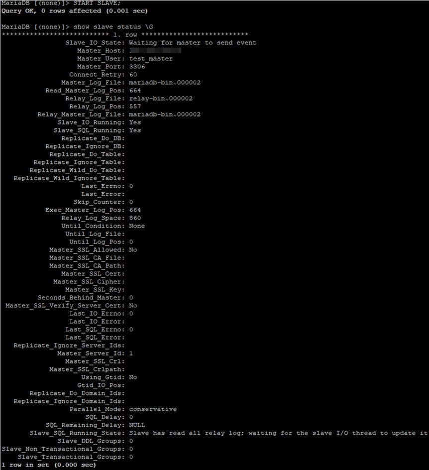 Cách cấu hình Replication Master-Master/Slave cho MariaDB