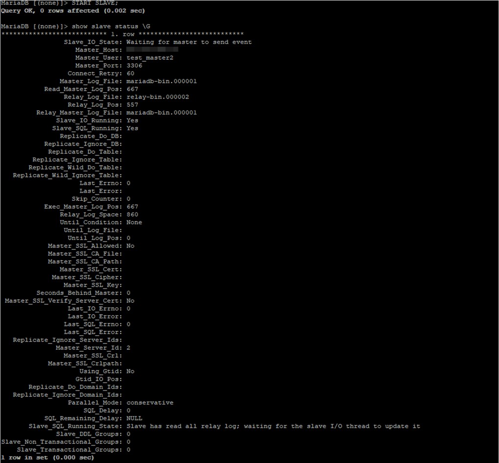 Cách cấu hình Replication Master-Master/Slave cho MariaDB
