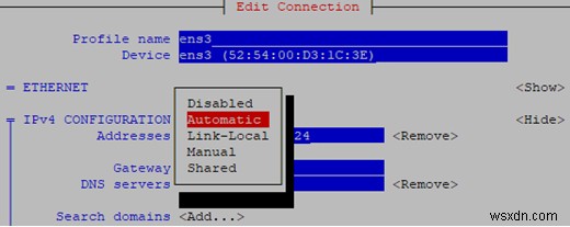 Cấu hình thiết lập mạng trên RHEL/CentOS
