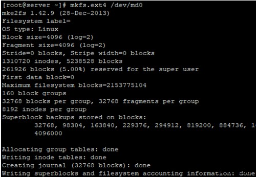 Cấu hình Software RAID trên Linux bằng MDADM