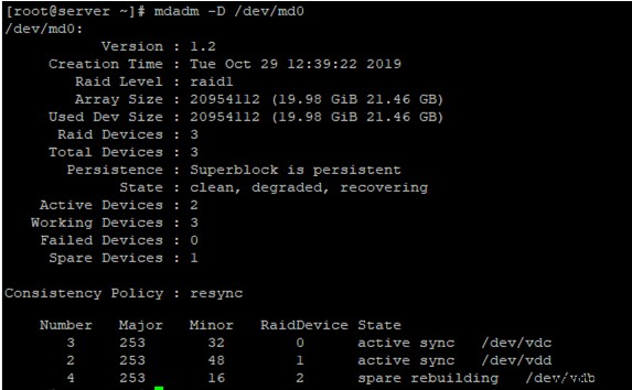 Cấu hình Software RAID trên Linux bằng MDADM