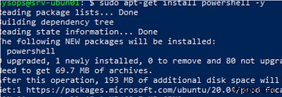 Cài đặt PowerShell Core trên các bản phân phối Linux