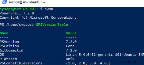 Cài đặt PowerShell Core trên các bản phân phối Linux