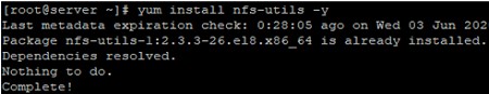 Cấu hình NFS Server và Client trên Linux CentOS/RHEL