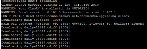 Cách cài đặt và sử dụng ClamAV Antivirus trên CentOS/RHEL