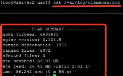 Cách cài đặt và sử dụng ClamAV Antivirus trên CentOS/RHEL