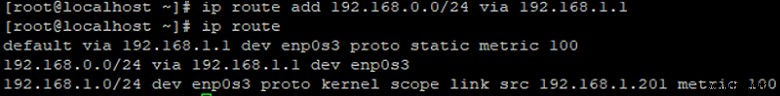 Cấu hình Routing trên Linux (RHEL/CentOS)